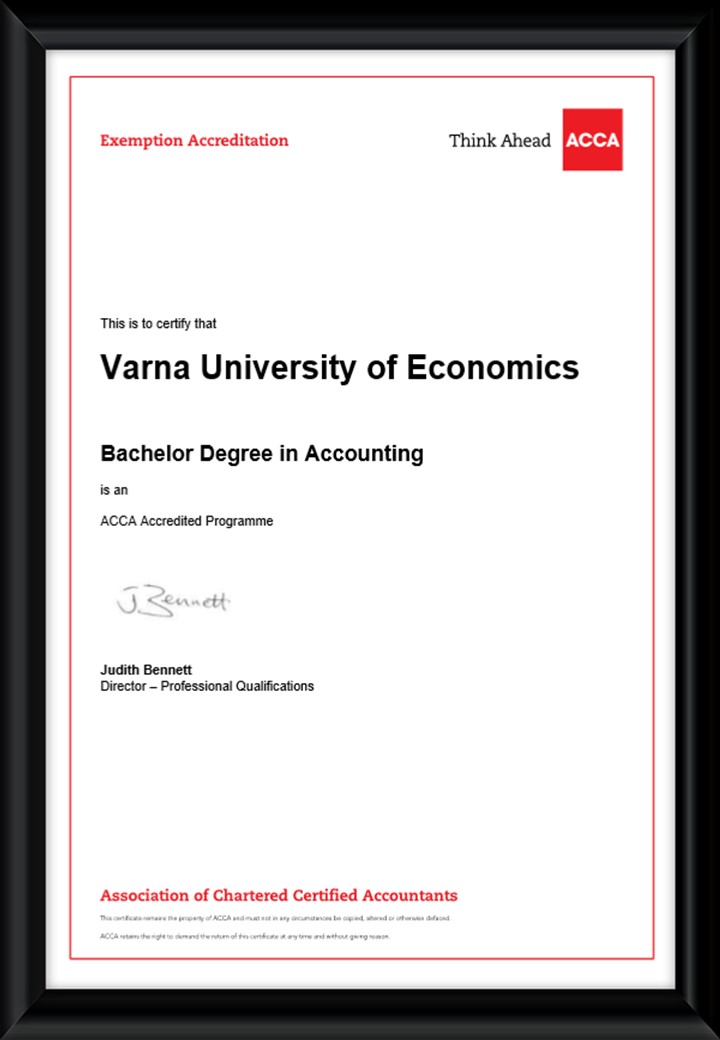 ACCA Certificate